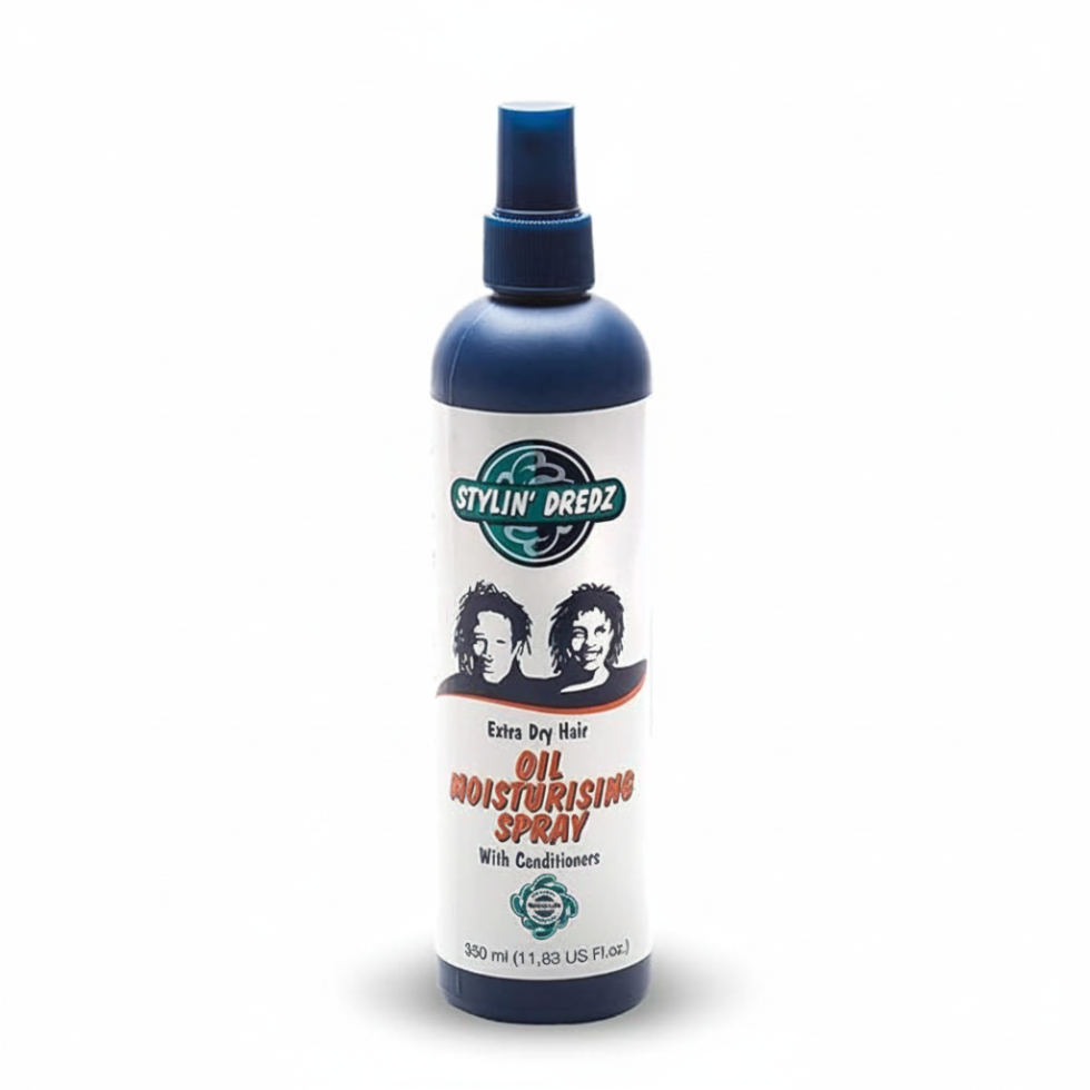 stylin dredz oil moisturising spray 350ml extra dry hair leave in conditioner hydrating hair care