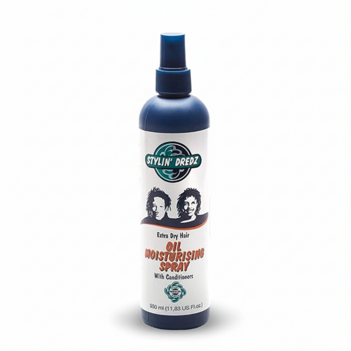 stylin dredz oil moisturising spray 350ml extra dry hair leave in conditioner hydrating hair care
