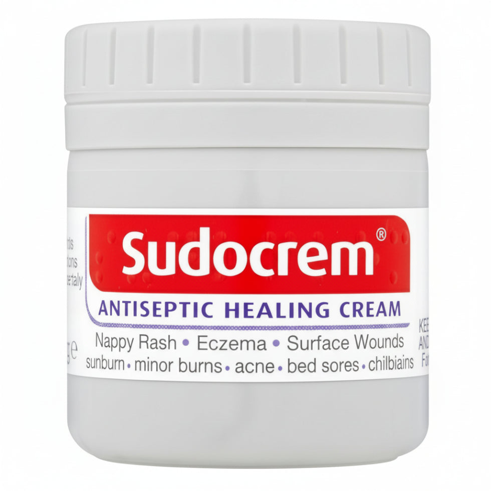 Sudocrem antiseptic healing cream 60g for skin relief protection and nappy rash treatment