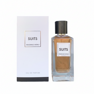 Suits EDP 100ml Fragrance World bold oriental spicy unisex long lasting amber woody perfume
