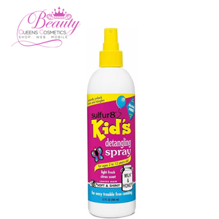 Sulfur8 Kids Detangling Spray 355ml | Leave-In Knot & Tangle Remover