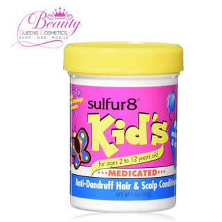Sulfur8 Kids Medicated Anti-Dandruff Conditioner 4oz | Scalp Care