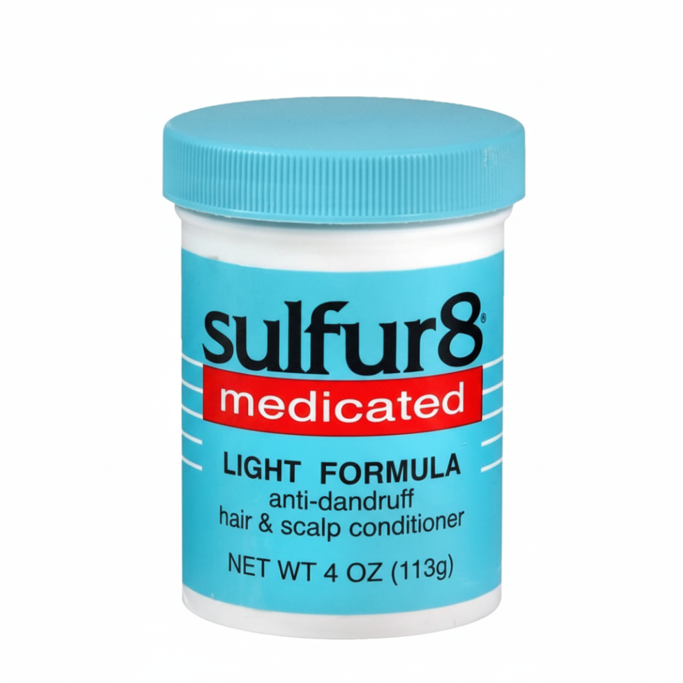 sulfur8 medicated light formula conditioner 113g anti dandruff scalp care lightweight itchy scalp relief hair conditioner
