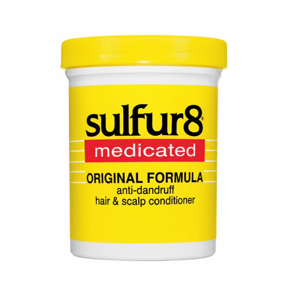 sulfur8 medicated original formula conditioner scalp care dandruff relief anti flake itchy scalp treatment moisturizing hair