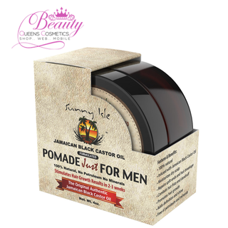 Sunny Isle Jamaican Black Castor Oil Pomade for Men 4oz | Strength & Shine