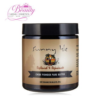 Sunny Isle Jamaican Black Castor Oil Pure Butter with Chebe Powder 4oz