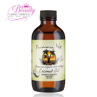 Sunny Isle Jamaican Organic Extra Virgin Coconut Oil 118ml | Hair & Skin