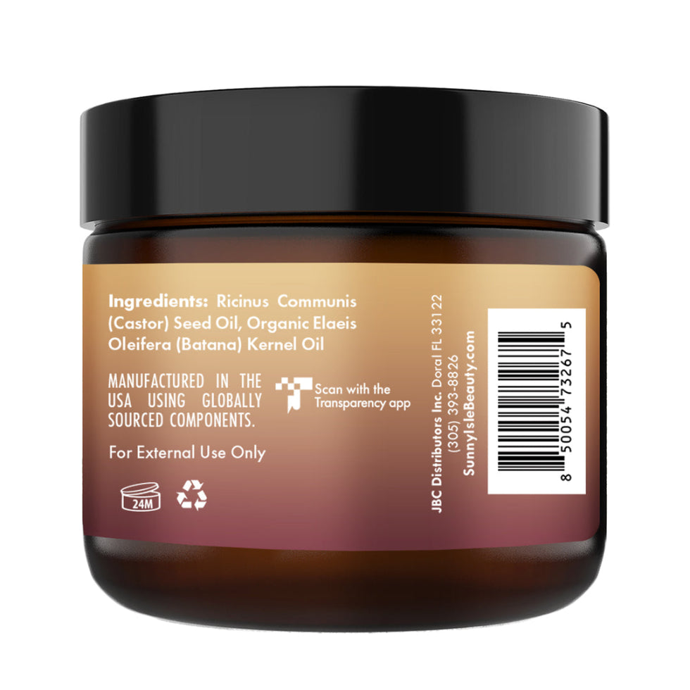 Sunny Isle batana pure butter anti thinning 2oz jamaican black castor oil double growth hair care butter