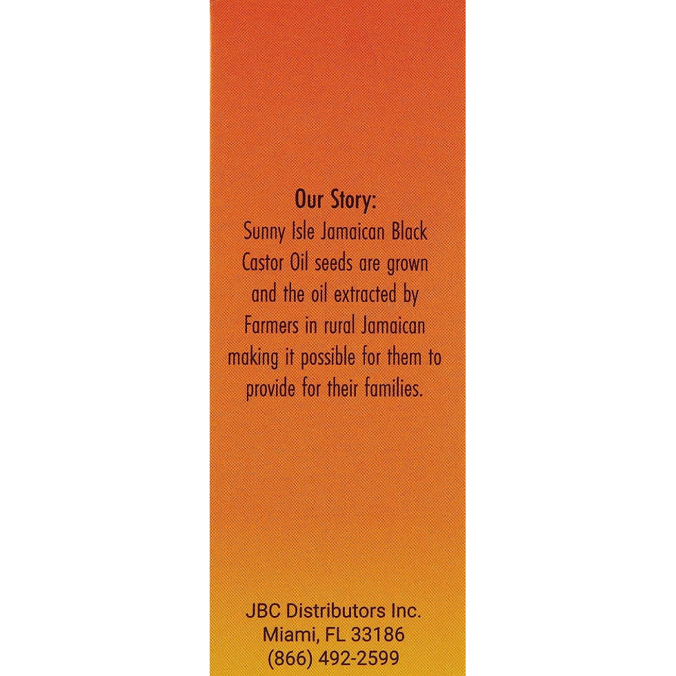 Sunny Isle jamaican black castor oil eyelash eyebrow serum 2oz natural lash brow care growth serum