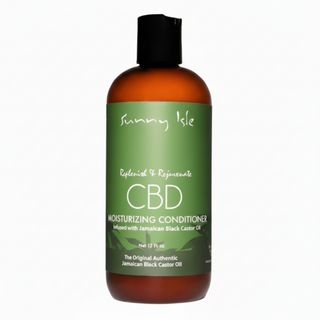 Sunny Isle cbd moisturizing conditioner 12oz jamaican black castor oil strength hydration hair care conditioner