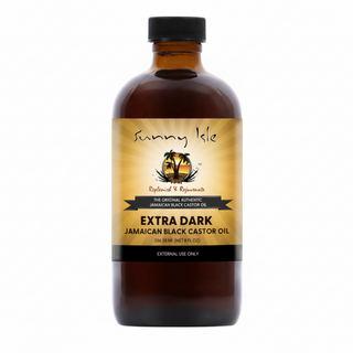 sunny isle extra dark jamaican black castor oil 236ml hair growth strengthening scalp oil