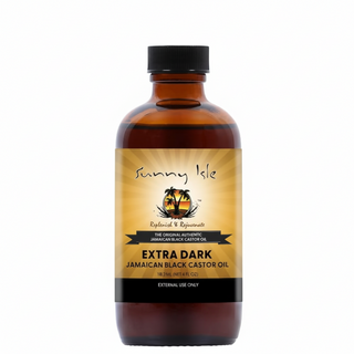 sunny isle extra dark jamaican black castor oil 4oz hair growth strengthening scalp oil