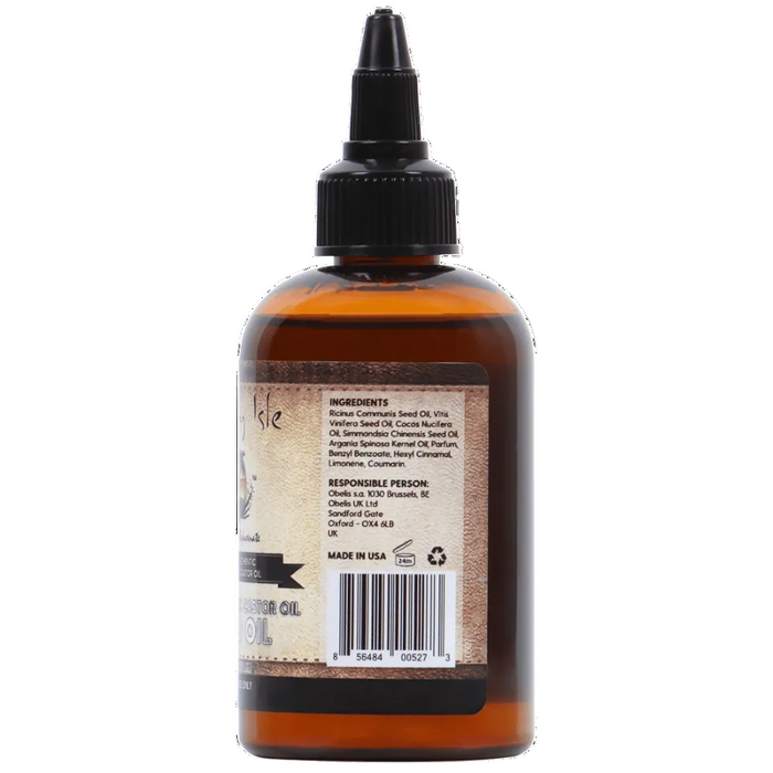 SUNNY ISLE HUILE DE RICIN NOIRE JAMAÏCAINE - HUILE À BARBE 135ML/4OZ