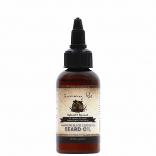 sunny isle jamaican black castor beard oil 2oz moisture shine beard growth grooming oil