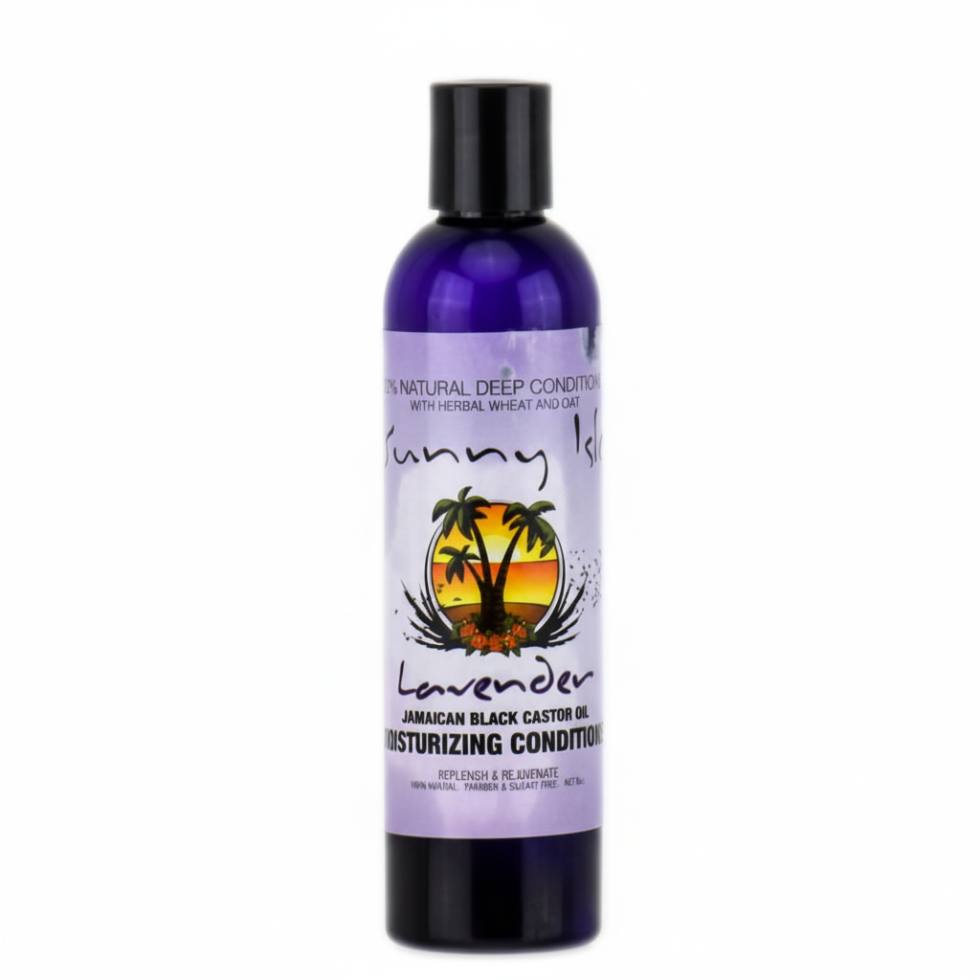 sunny isle jamaican black castor oil lavender moisturizing conditioner 250ml deep care hair conditioner