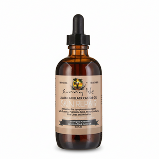 Sunny Isle jamaican black castor oil skin repair 8oz hydrating restoring skin care oil