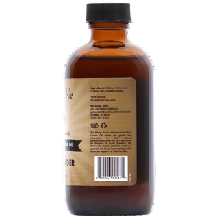 Sunny Isle jamaican black castor oil chebe powder 4oz strength hair growth nourishing oil