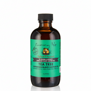 Sunny Isle jamaican black castor oil tea tree oil 4oz scalp relief soothing hair care oil