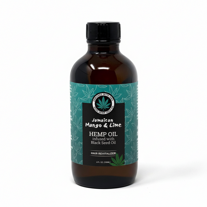 sunny isle jamaican mango lime hemp oil 4oz black seed hair growth scalp oil