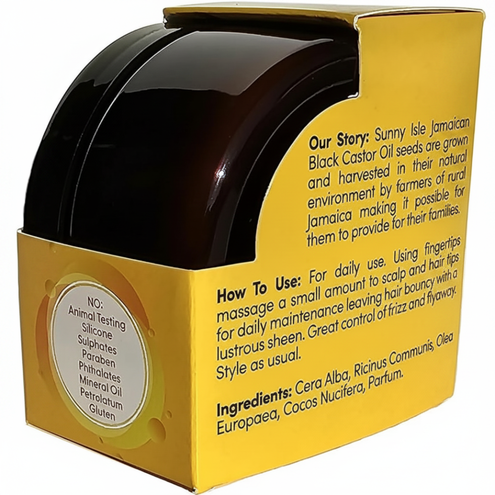 Sunny Isle kids care hair butter 118ml extreme hydrating finishing moisturizing gentle kids hair care product