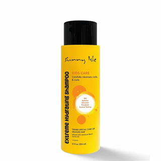 Sunny Isle kids care extreme hydrating shampoo 354ml moisture care gentle kids hair cleansing shampoo