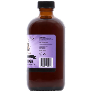 sunny isle lavender jamaican black castor oil 8oz hair and skin nourishing growth oil