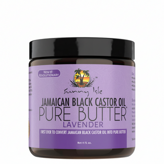 Sunny Isle lavender jamaican black castor oil pure butter 4oz hair and skin moisturizing care butter