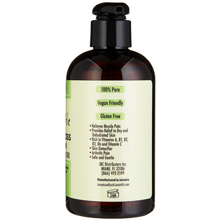 sunny isle lemongrass massage aromatherapy oil 8oz relaxing nourishing body oil