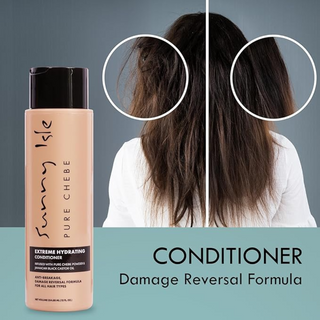 Sunny Isle pure chebe extreme hydrating conditioner 12oz deep moisture hair strengthening repair conditioner