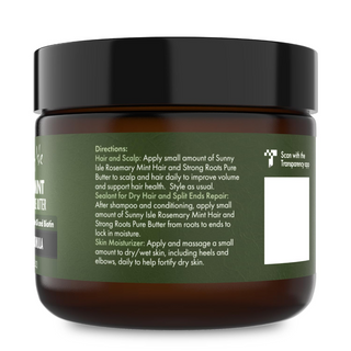 Sunny Isle rosemary mint hair butter 2oz strong roots growth scalp care moisturizing hair product