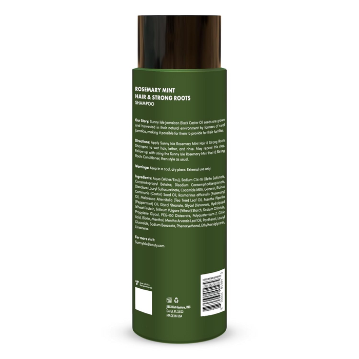 Sunny Isle Rosemary Mint Shampoo 354ml | Strengthen Roots & Hair Growth Care