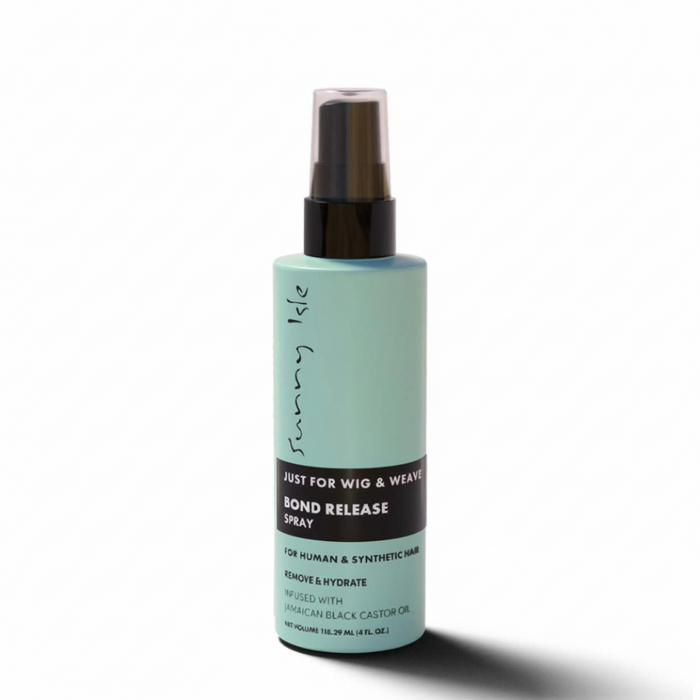 Sunny Isle wig weave bond release spray 4oz remove adhesive hydrate human synthetic hair care spray