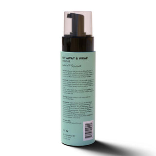 Sunny Isle wig and weave fly away wrap mousse 8oz frizz control styling foam human synthetic hair