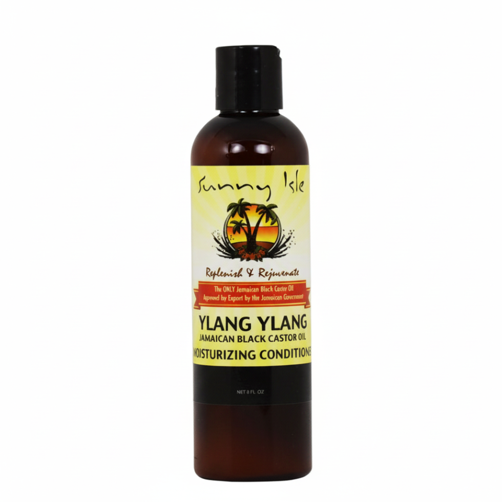sunny isle ylang ylang jamaican black castor oil moisturizing conditioner 250ml hair care deep moisture conditioner