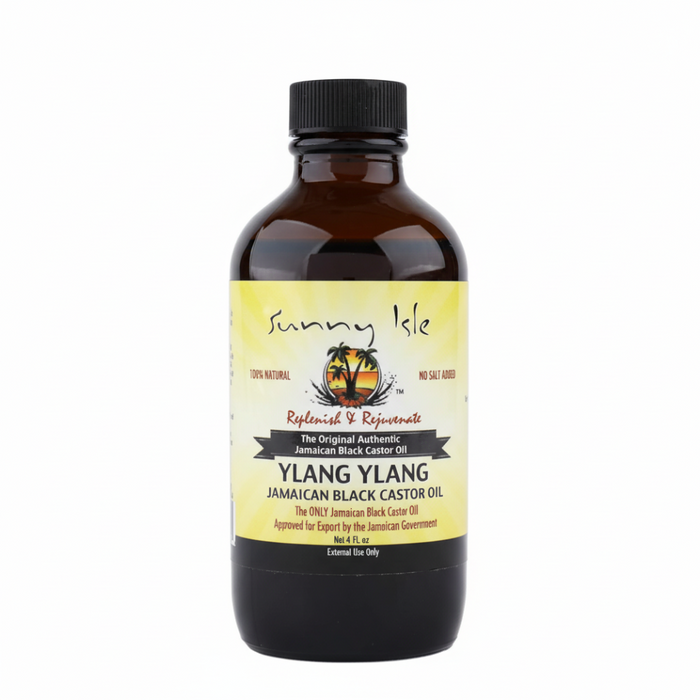 Sunny Isle Ylang Ylang Jamaican Black Castor Oil 118ml | Hair Care & Growth