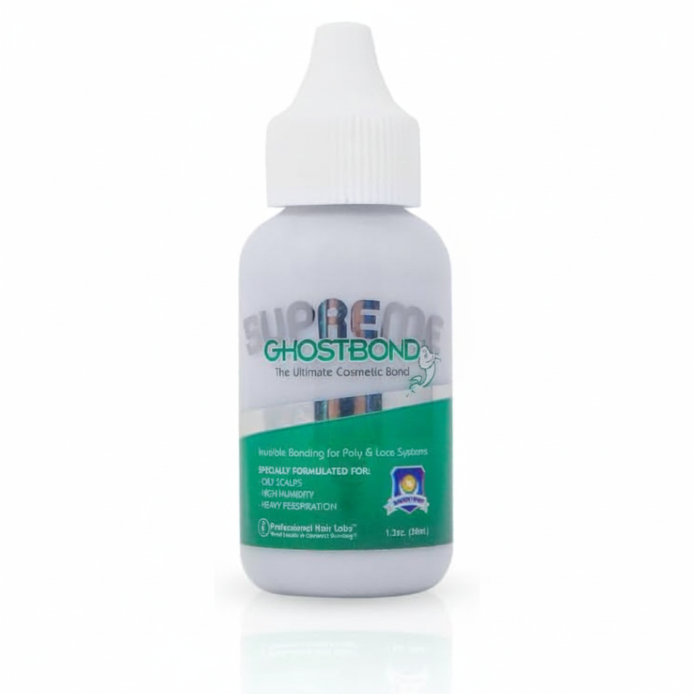 Supreme GhostBond hair adhesive 38ml with strong clear hold for wigs and hair systems