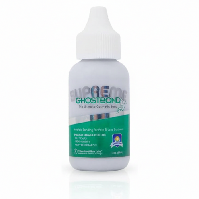 Supreme GhostBond Hair Adhesive 38ml | Strong Clear Hold for Wigs & Systems