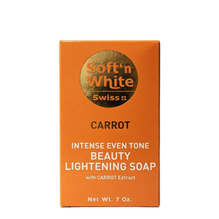 Swiss carrot soap gently cleanses and brightens skin for smooth even radiant glow