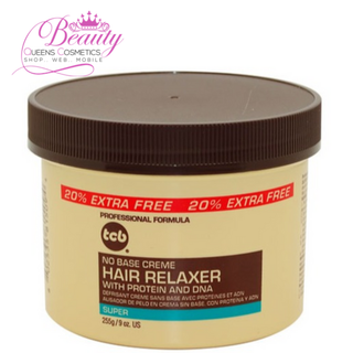 TCB Hair Relaxer No Base Creme 9oz – Smooth, Silky & Straight Hair