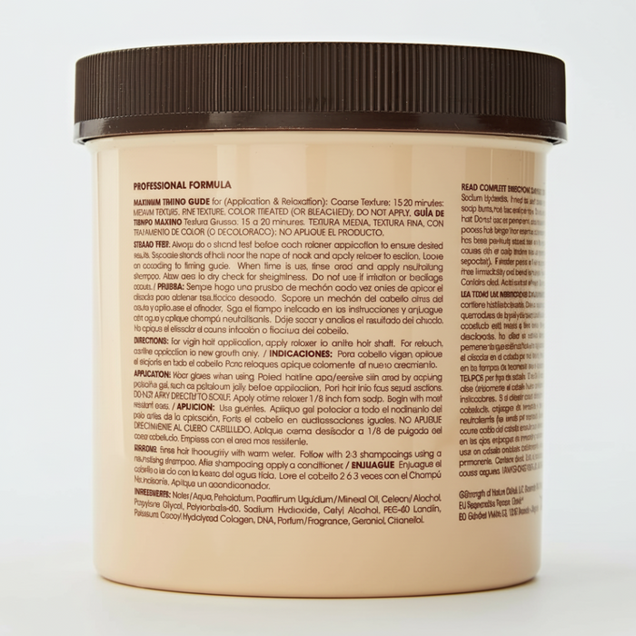 TCB Hair Relaxer with Protein & DNA | Strengthening Straight Hair Treatment