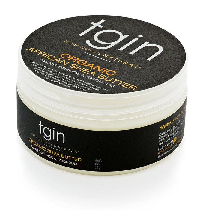 tgin BEURRE DE KARITÉ AFRICAIN BIOLOGIQUE MANGUE 227G/8OZ