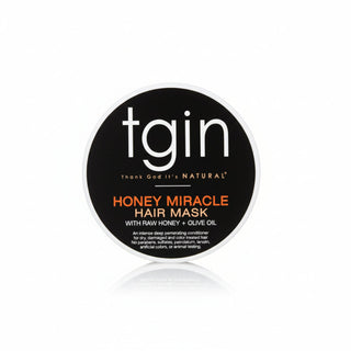 TGIN Honey Miracle Hair Mask 12oz for deep conditioning repairing and hydrating curly coily hair