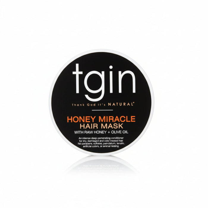 TGIN Honey Miracle Hair Mask 12oz | Deep Conditioning Repair Treatment