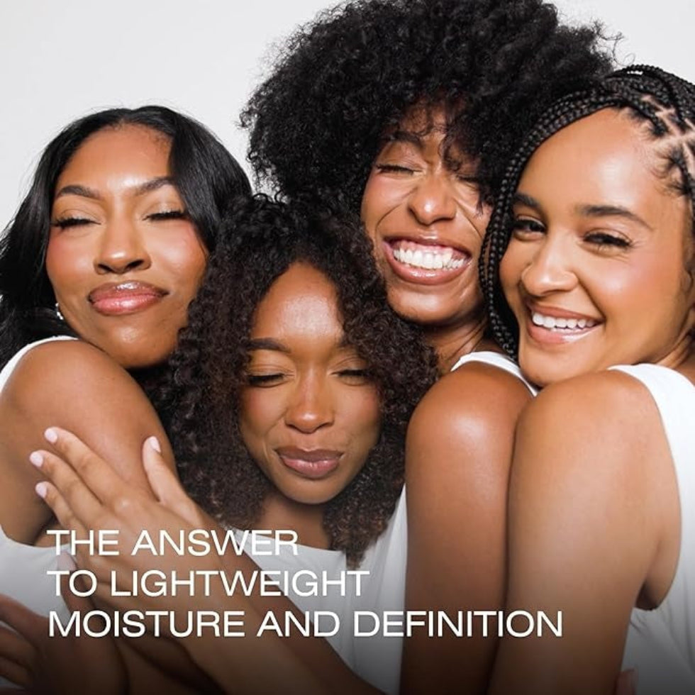 TGIN Rose Water Defining Mousse 8oz for curly coily hair moisturizing curl definition and frizz control