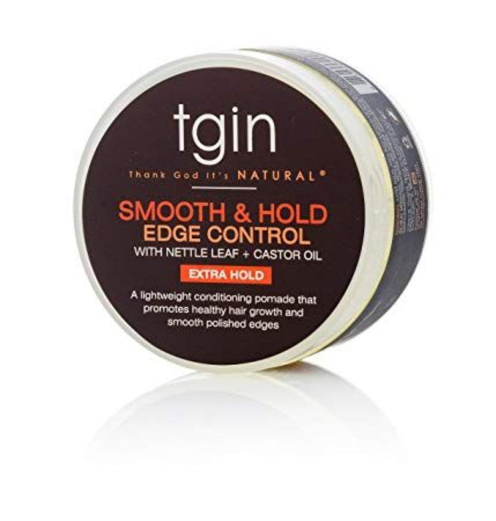 TGIN Smooth & Hold Extra Hold Edge Control 4oz for sleek polished long lasting frizz free edges