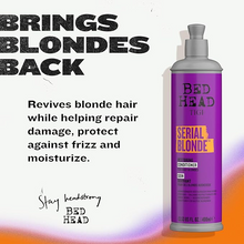 TIGI Bed Head Serial Blonde Restoring Conditioner 970ml- Repair & Strengthen Blonde Hair