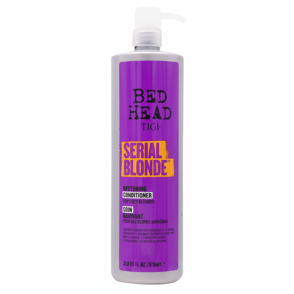 TIGI Bed Head Serial Blonde Restoring Conditioner 970ml- Repair & Strengthen Blonde Hair