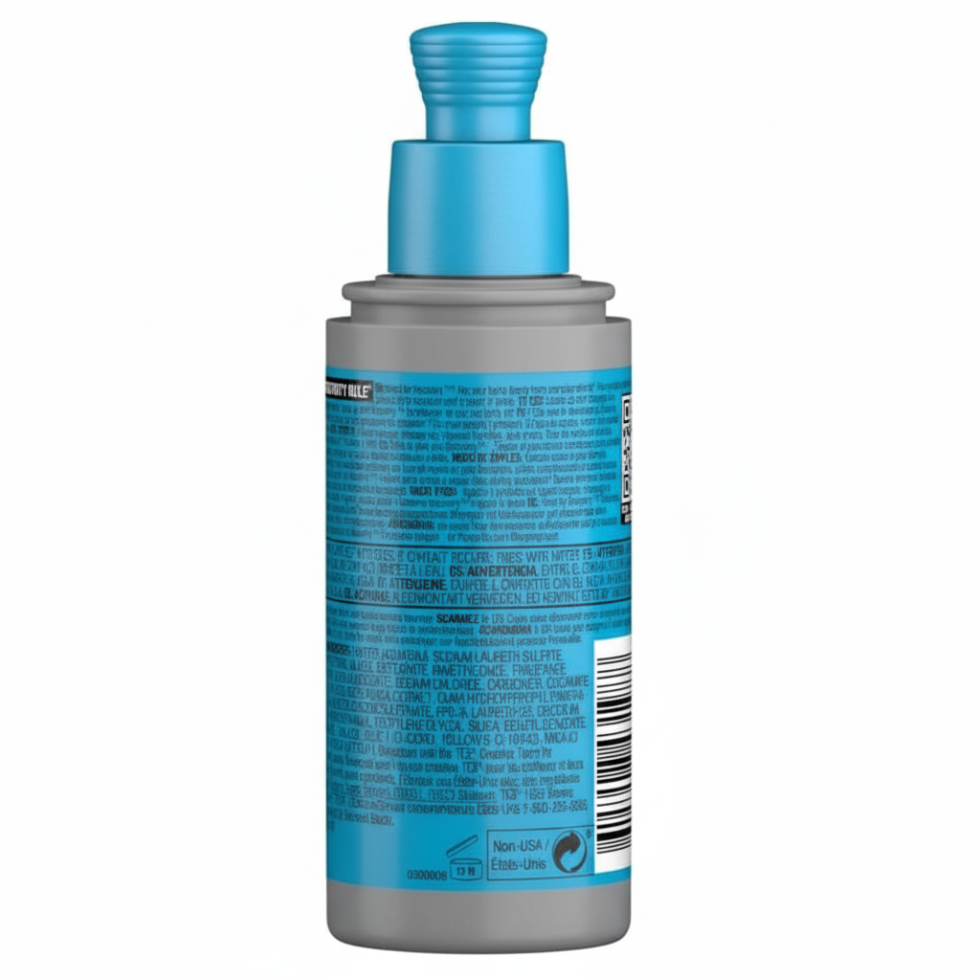 tigi bed head recovery moisture rush shampoo 100ml hydrating travel size shampoo for dry damaged soft shiny hair
