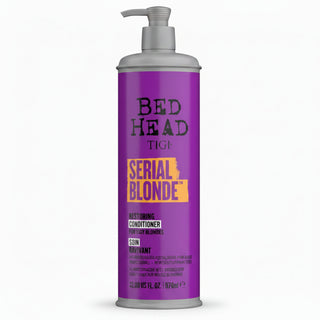 TIGI Bed Head Serial Blonde restoring conditioner for blonde hair repair frizz control softness and shine
