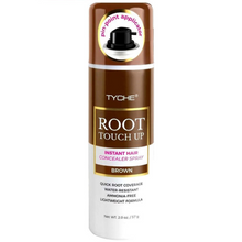 tyche brown root touch up spray 2oz instant gray coverage brown hair spray temporary color product